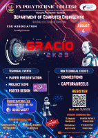 GRACIO 2k23 Computer Engineering Symposium Poster
